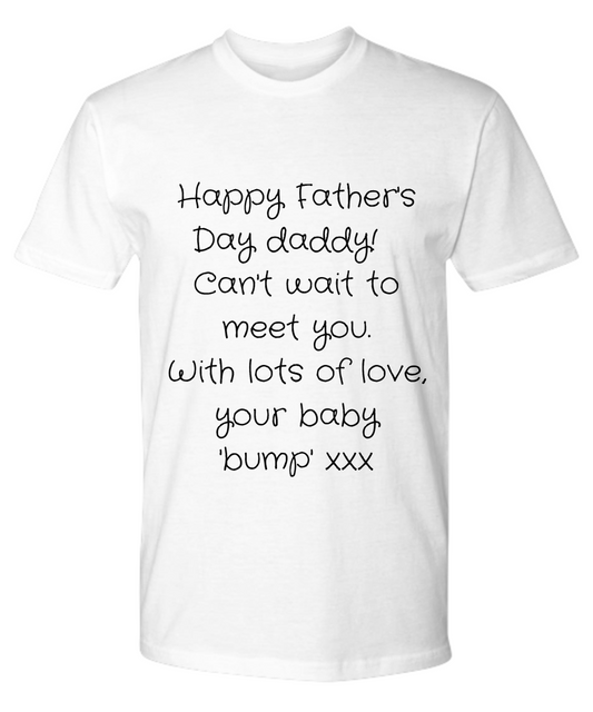 Father's Day T-shirt, Father's Day Tee, Gifts for Dad, Father's Day Ideas, Bump Tee