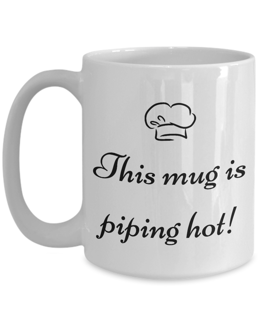 Start Your Morning with a Smile:  Discover Our Chef-Inspired Humorous Mugs!