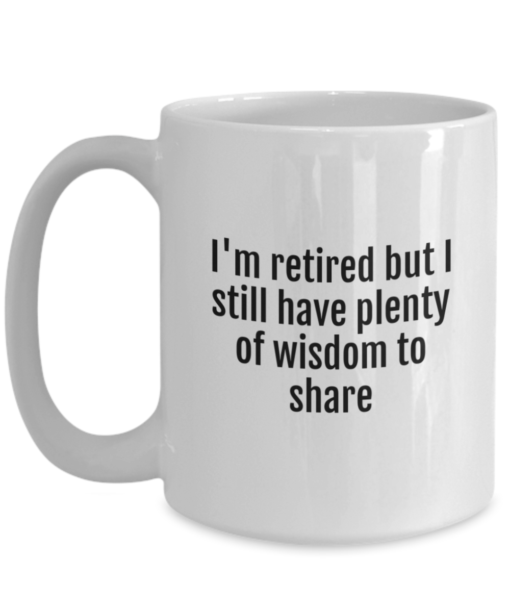 Cheers to Retirement:  Durable & Humorous Mugs for the Perfect Send-Off!