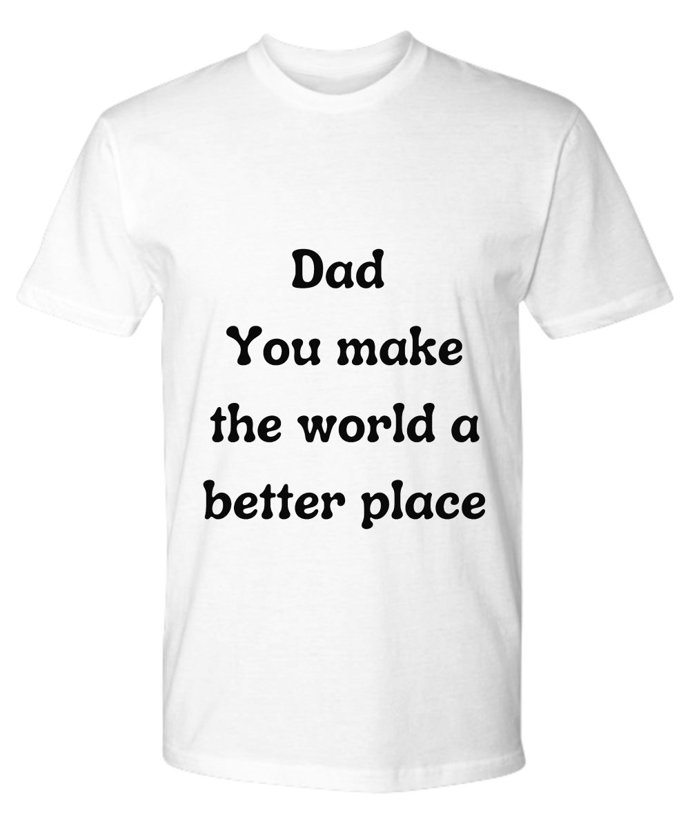 Embrace Heartfelt Moments:  Discover Our Father's Day Sentimental Range of Premium T-Shirts