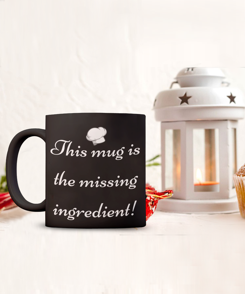 Start Your Morning with a Smile:  Discover Our Chef-Inspired Humorous Mugs!