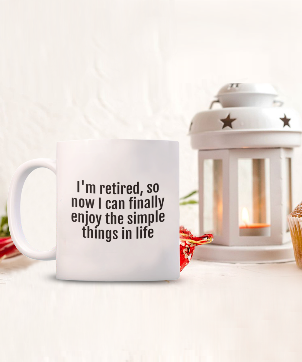 Cheers to Retirement:  Durable & Humorous Mugs for the Perfect Send-Off!