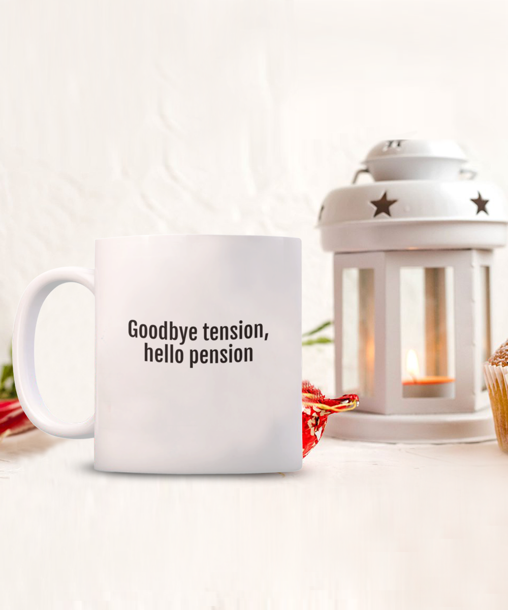 Cheers to Retirement:  Durable & Humorous Mugs for the Perfect Send-Off!