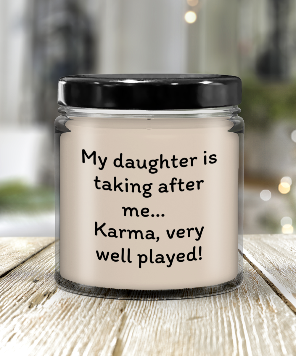 Mom's Laughter Light - Humorous Mother's Day Candle