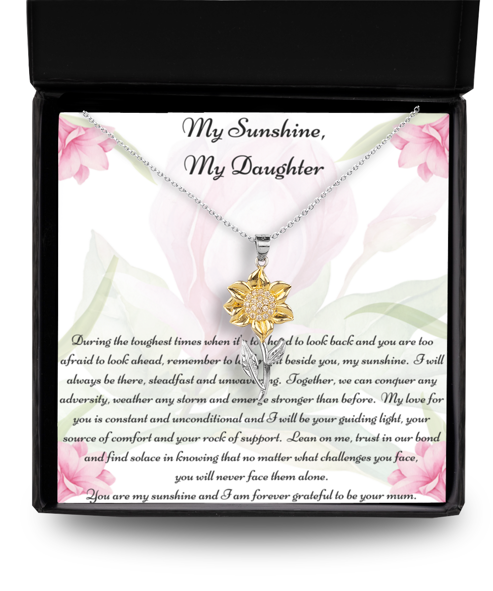 My Sunshine My Daughter, Daughter Necklace, Jewelry for Daughter, Jewellery for Daughter, Necklace for Daughter, Gifts for Daughter, Birthday Gifts, Special Occasion Gifts, Daughter Special Occasion, Graduation Gifts