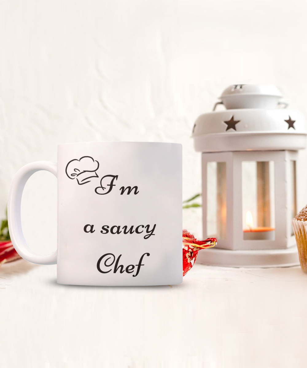 Start Your Morning with a Smile:  Discover Our Chef-Inspired Humorous Mugs!