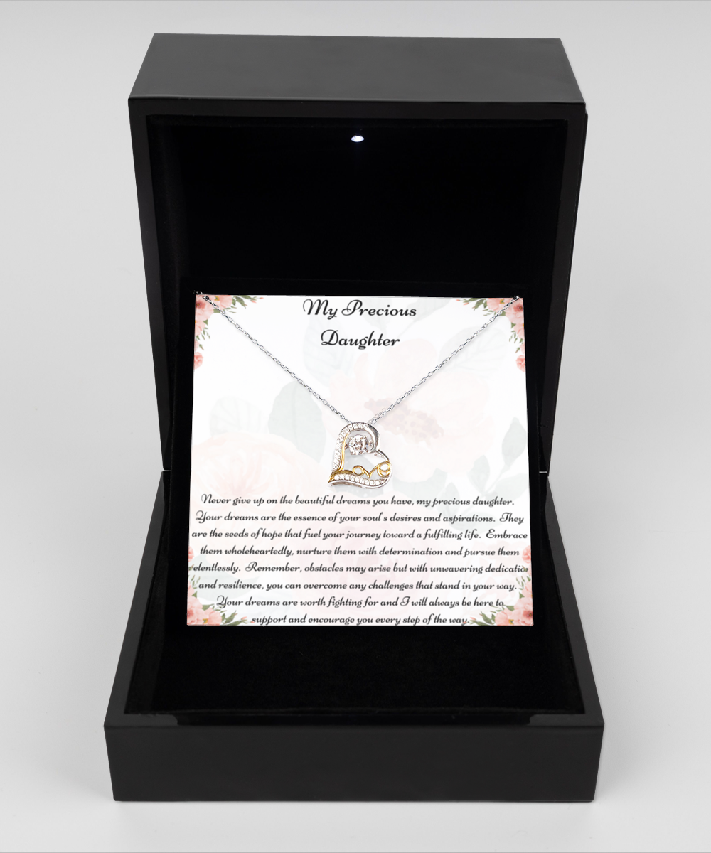 My Precious Daughter, Daughter Necklace, Jewelry for Daughter, Jewellery for Daughter, Necklace for Daughter, Gifts for Daughter, Birthday Gifts, Special Occasion Gifts, Daughter Special Occasion, Graduation Gifts