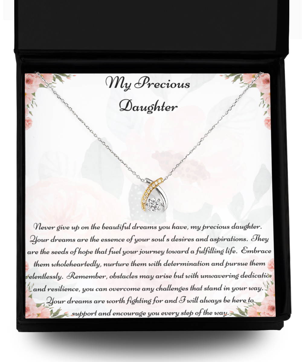 My Precious Daughter, Daughter Necklace, Jewelry for Daughter, Jewellery for Daughter, Necklace for Daughter, Gifts for Daughter, Birthday Gifts, Special Occasion Gifts, Daughter Special Occasion, Graduation Gifts