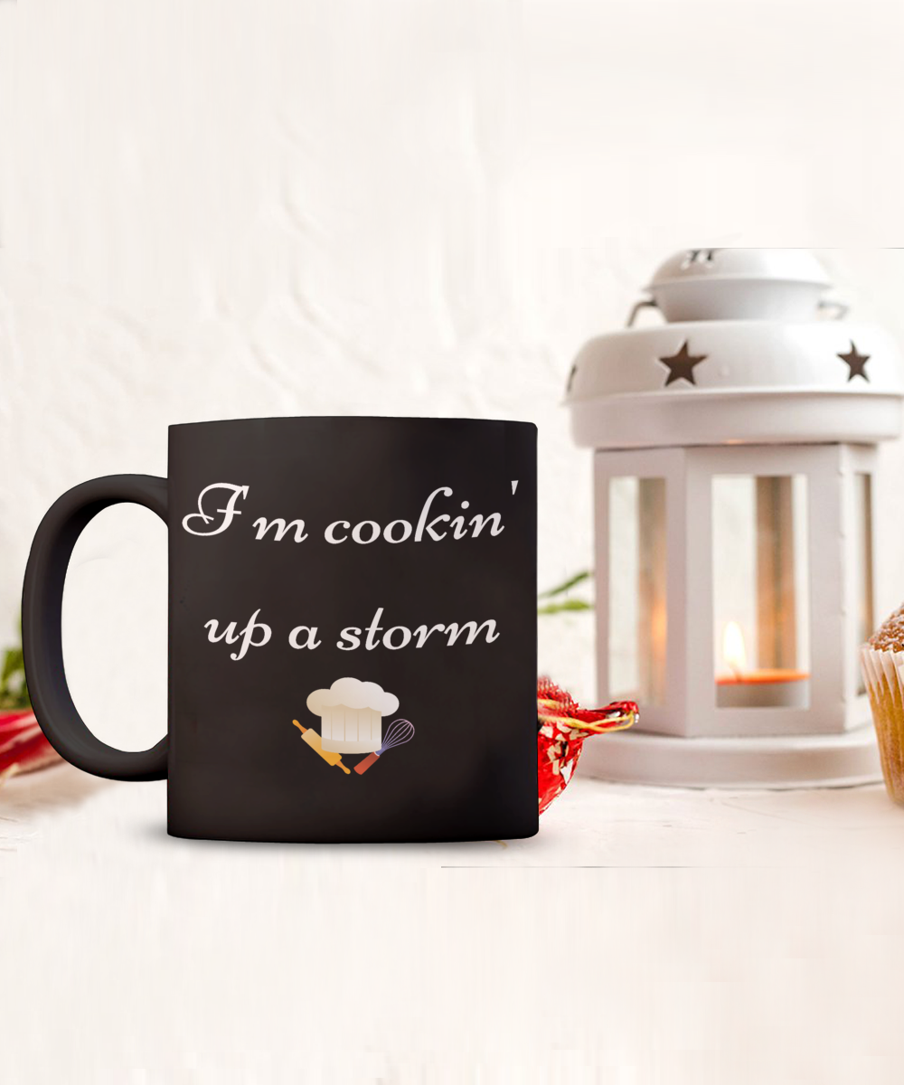 Start Your Morning with a Smile:  Discover Our Chef-Inspired Humorous Mugs!