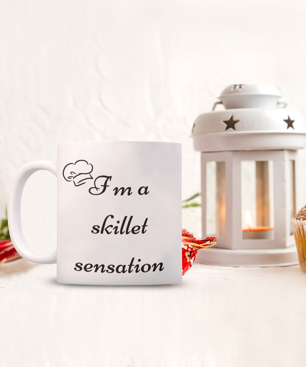 Start Your Morning with a Smile:  Discover Our Chef-Inspired Humorous Mugs!