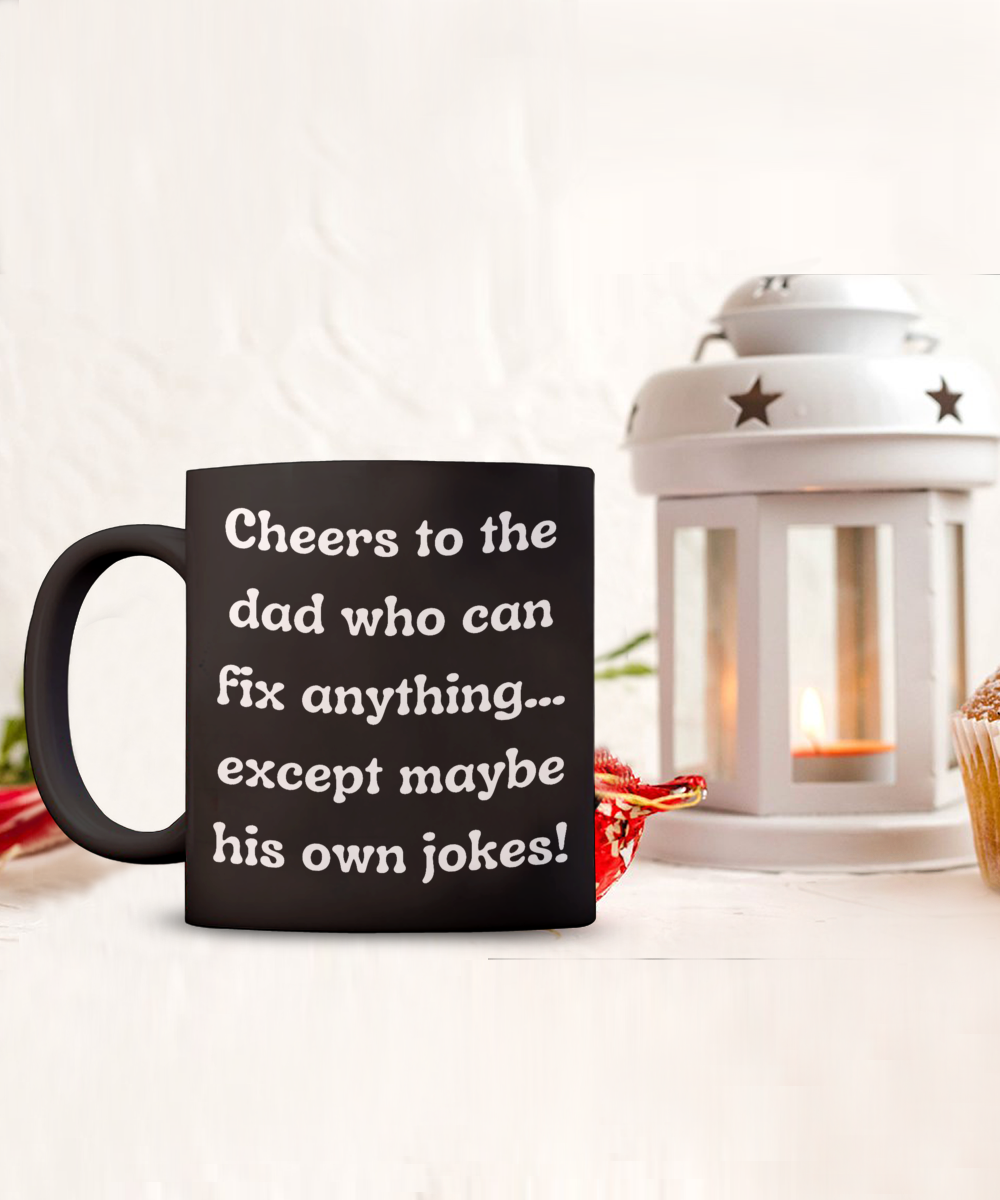 Cheers to Dad:  The Ultimate Father's Day Humor-Filled Mug Collection