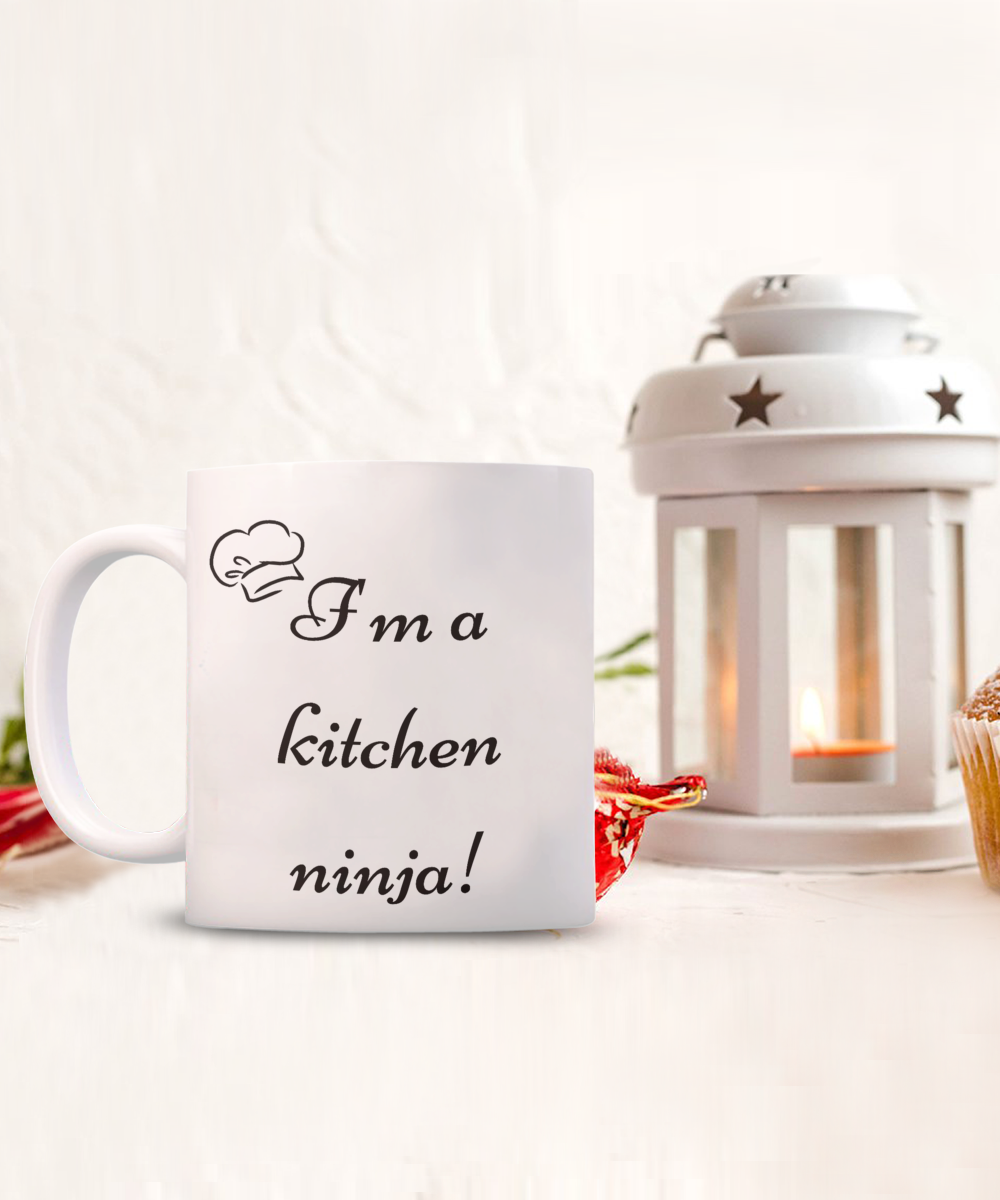 Start Your Morning with a Smile:  Discover Our Chef-Inspired Humorous Mugs!