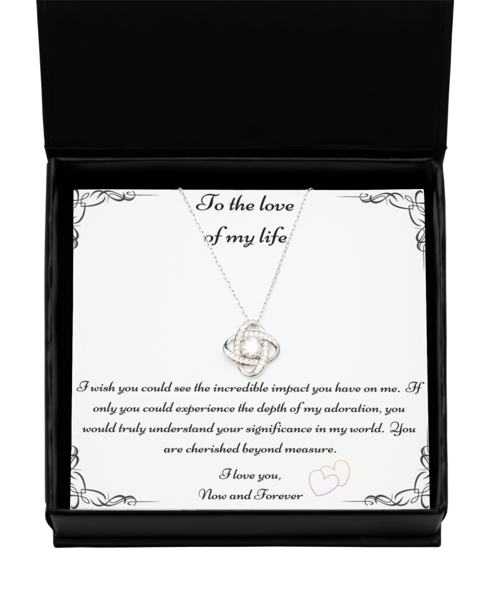 Love Of My Life Gift, Future Wife Necklace, Fiancée Necklace, Heart Knot Gold, Heart Knot Silver, Love Knot Rose Gold, Love Knot Silver, Solitaire Crystal, Double Crystal Circle, Crystal Gold Cross, Jewelry, Jewellery