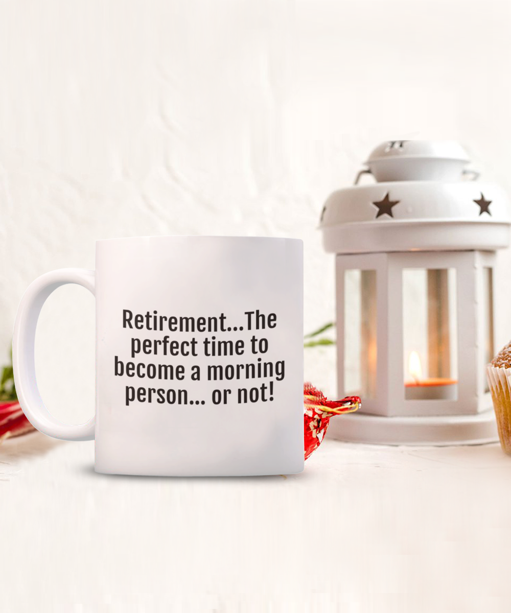 Cheers to Retirement:  Durable & Humorous Mugs for the Perfect Send-Off!