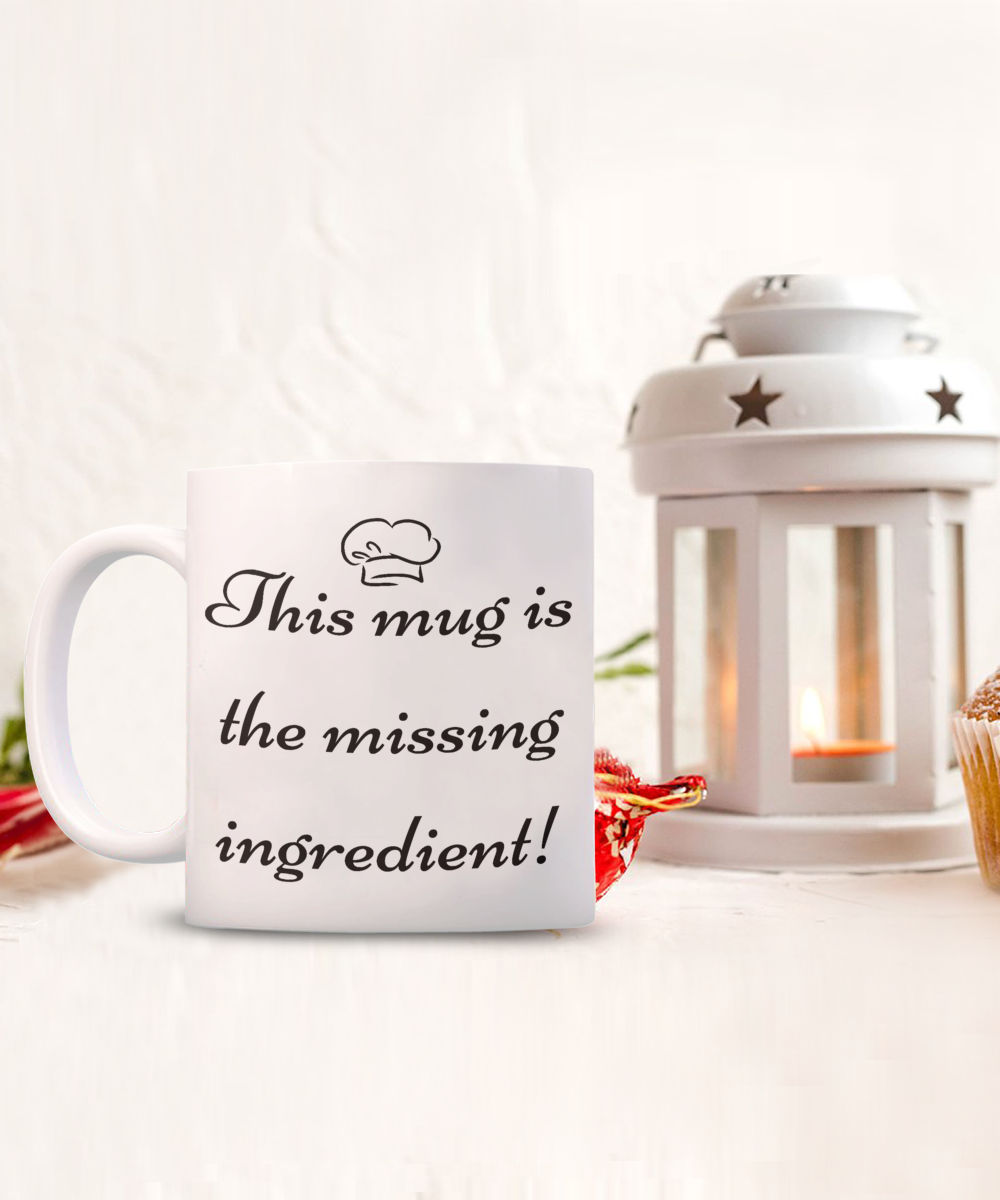 Start Your Morning with a Smile:  Discover Our Chef-Inspired Humorous Mugs!