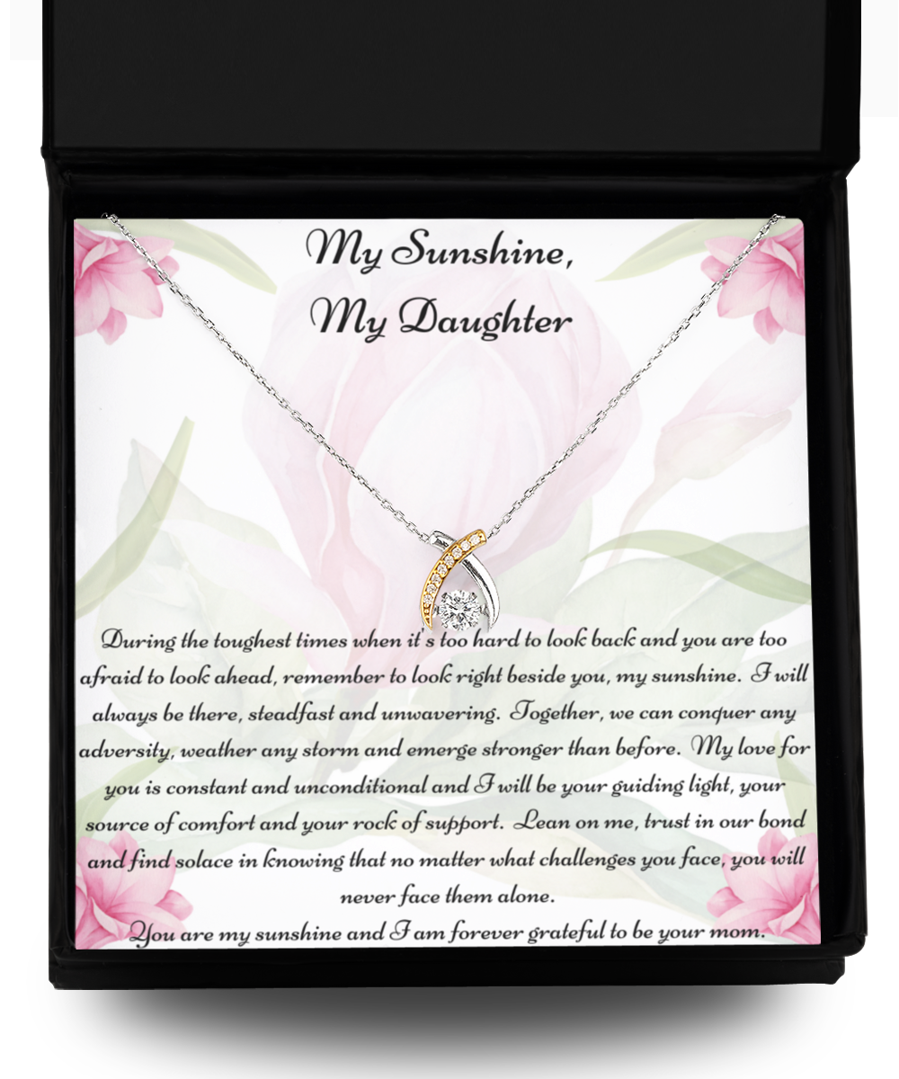 My Sunshine My Daughter, Daughter Necklace, Jewelry for Daughter, Jewellery for Daughter, Necklace for Daughter, Gifts for Daughter, Birthday Gifts, Special Occasion Gifts, Daughter Special Occasion, Graduation Gifts