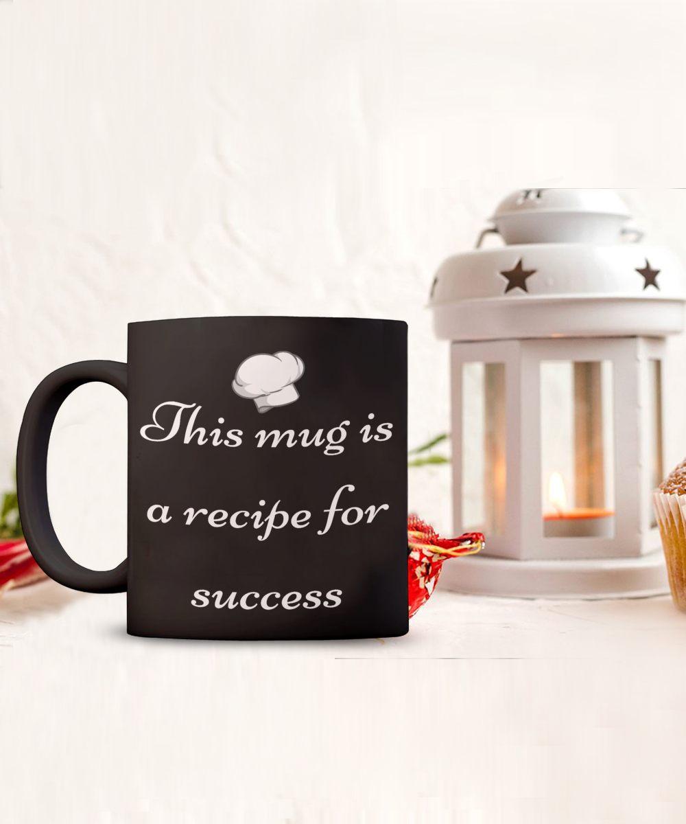 Start Your Morning with a Smile:  Discover Our Chef-Inspired Humorous Mugs!