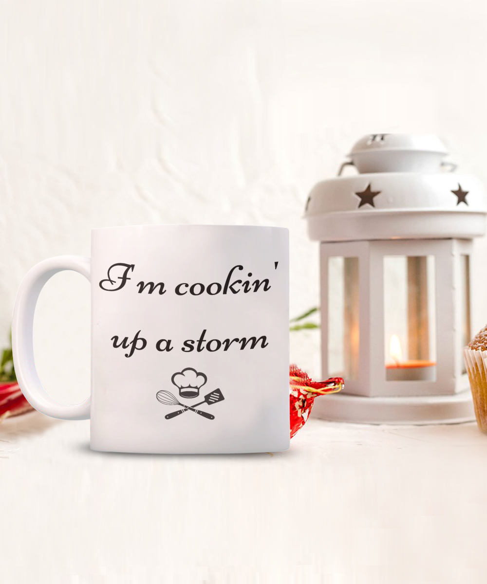 Start Your Morning with a Smile:  Discover Our Chef-Inspired Humorous Mugs!