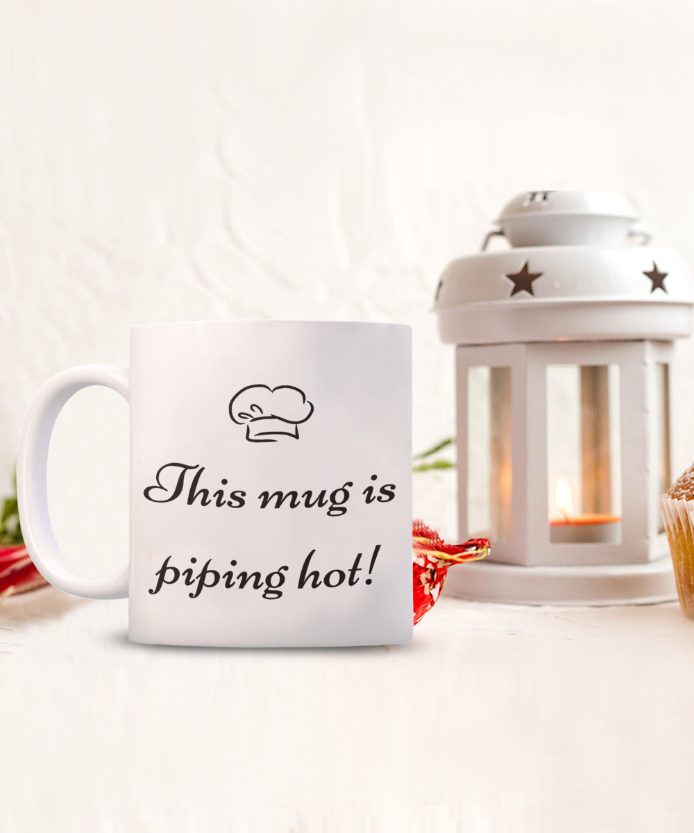 Start Your Morning with a Smile:  Discover Our Chef-Inspired Humorous Mugs!