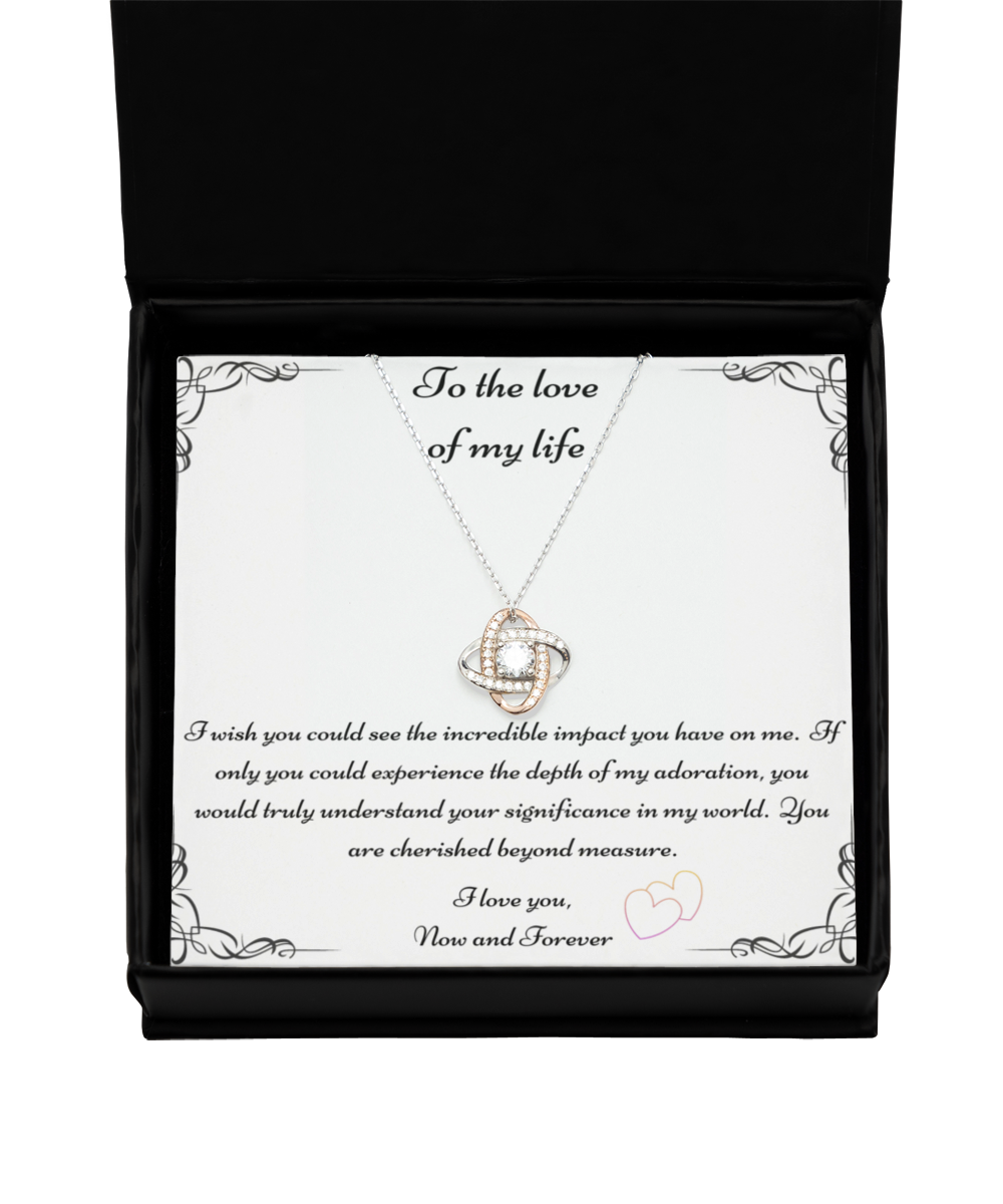 Love Of My Life Gift, Future Wife Necklace, Fiancée Necklace, Heart Knot Gold, Heart Knot Silver, Love Knot Rose Gold, Love Knot Silver, Solitaire Crystal, Double Crystal Circle, Crystal Gold Cross, Jewelry, Jewellery