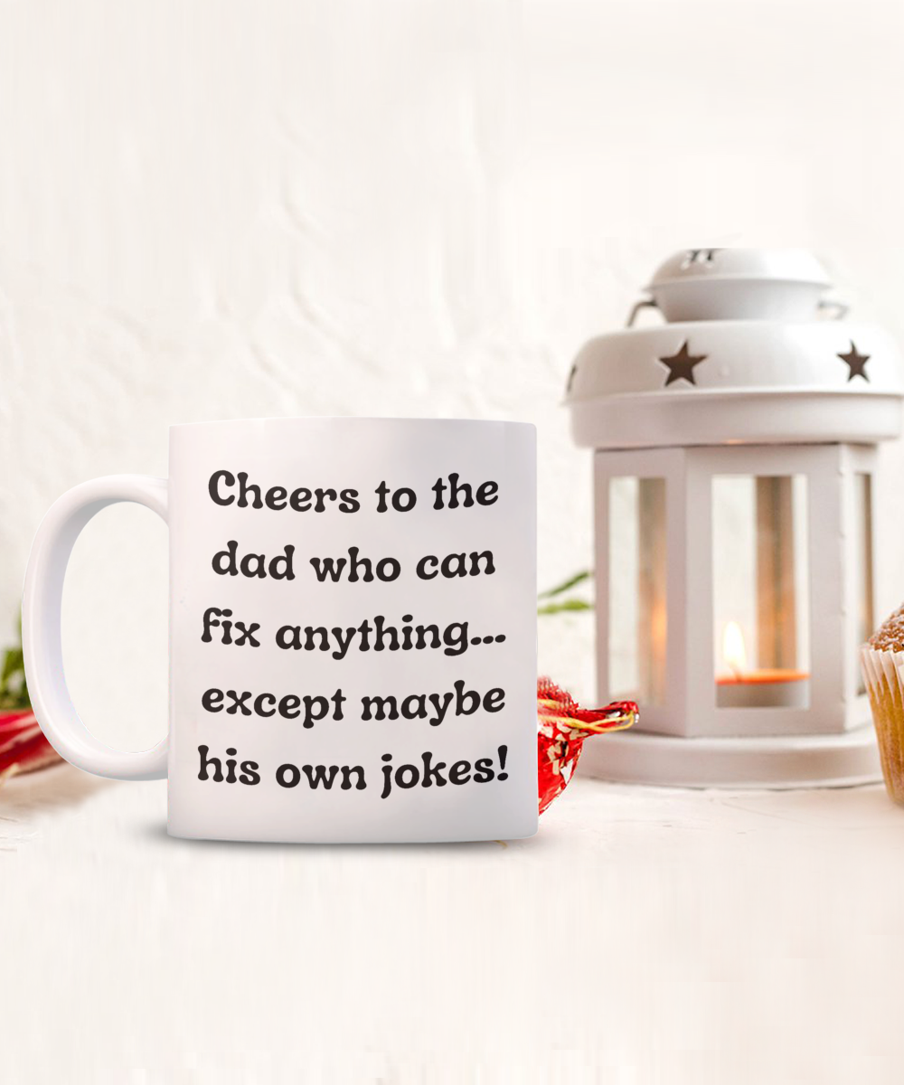 Cheers to Dad:  The Ultimate Father's Day Humor-Filled Mug Collection