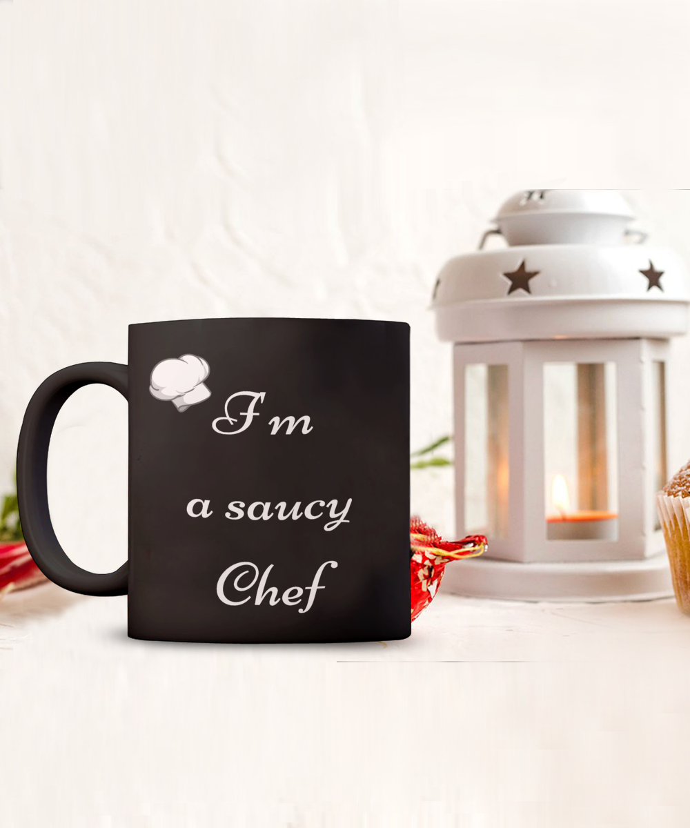 Start Your Morning with a Smile:  Discover Our Chef-Inspired Humorous Mugs!