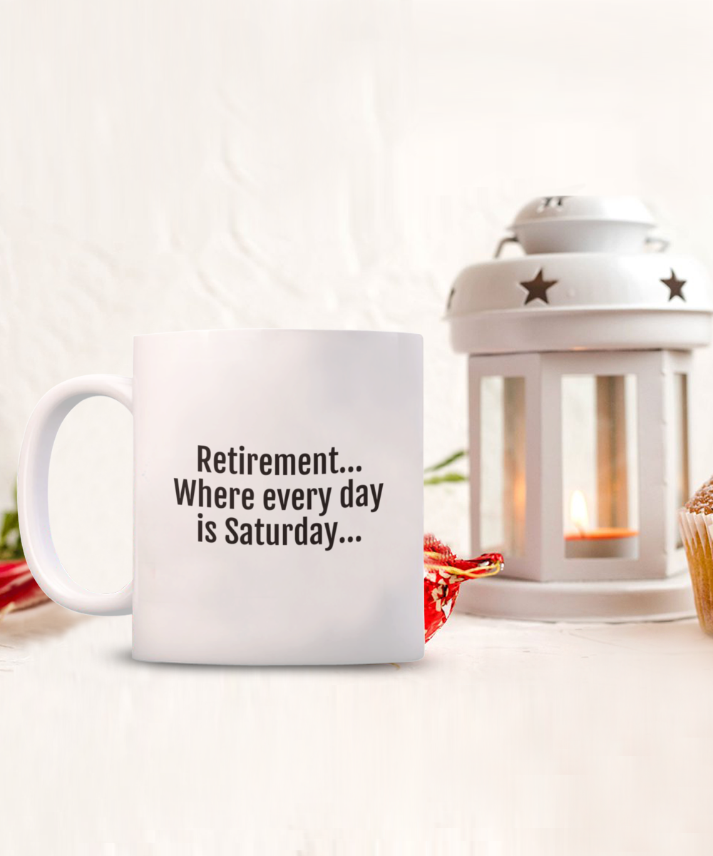 Cheers to Retirement:  Durable & Humorous Mugs for the Perfect Send-Off!