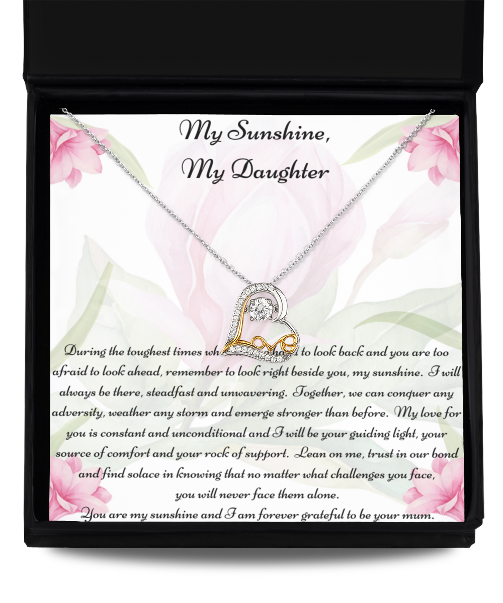 My Sunshine My Daughter, Daughter Necklace, Jewelry for Daughter, Jewellery for Daughter, Necklace for Daughter, Gifts for Daughter, Birthday Gifts, Special Occasion Gifts, Daughter Special Occasion, Graduation Gifts