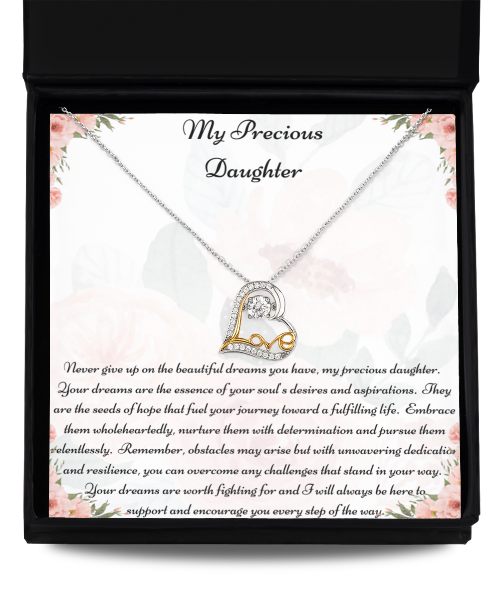 My Precious Daughter, Daughter Necklace, Jewelry for Daughter, Jewellery for Daughter, Necklace for Daughter, Gifts for Daughter, Birthday Gifts, Special Occasion Gifts, Daughter Special Occasion, Graduation Gifts