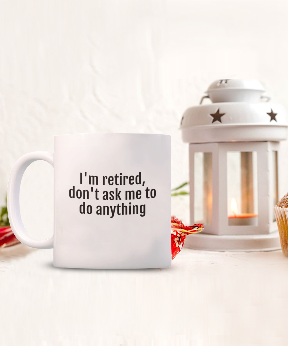 Cheers to Retirement:  Durable & Humorous Mugs for the Perfect Send-Off!