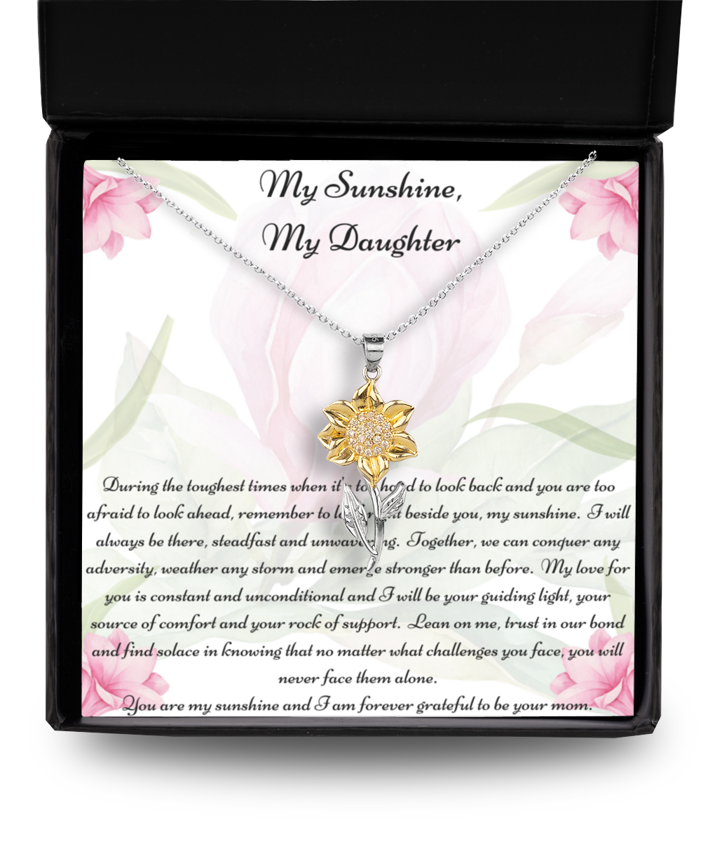 My Sunshine My Daughter, Daughter Necklace, Jewelry for Daughter, Jewellery for Daughter, Necklace for Daughter, Gifts for Daughter, Birthday Gifts, Special Occasion Gifts, Daughter Special Occasion, Graduation Gifts