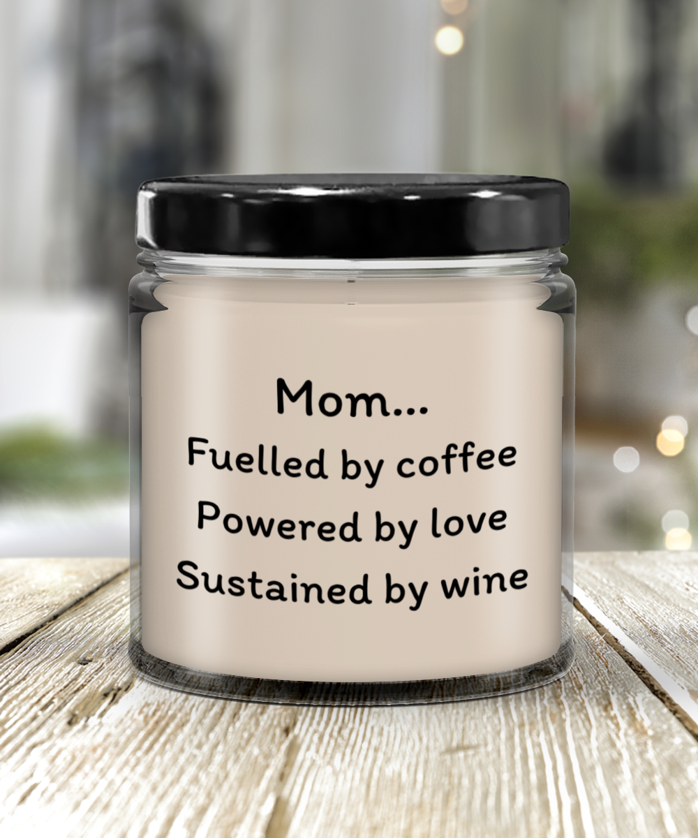 Mom's Laughter Light - Humorous Mother's Day Candle