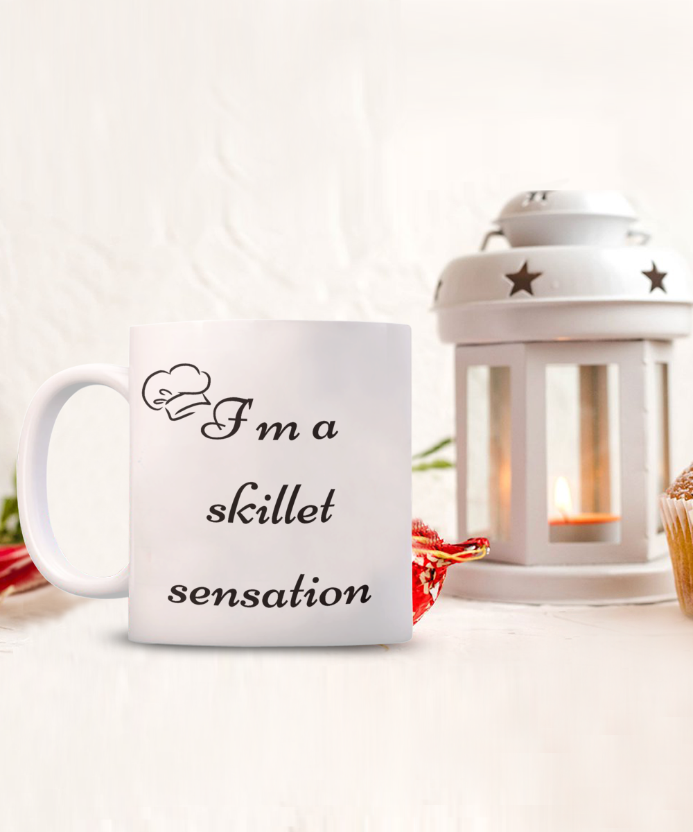 Start Your Morning with a Smile:  Discover Our Chef-Inspired Humorous Mugs!