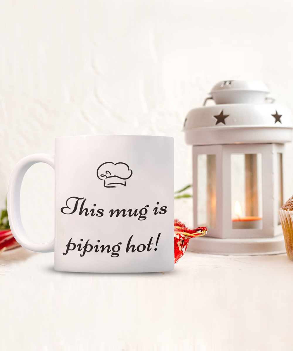 Start Your Morning with a Smile:  Discover Our Chef-Inspired Humorous Mugs!