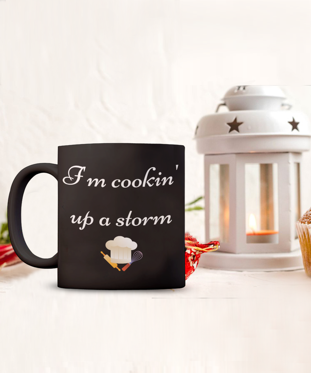 Start Your Morning with a Smile:  Discover Our Chef-Inspired Humorous Mugs!