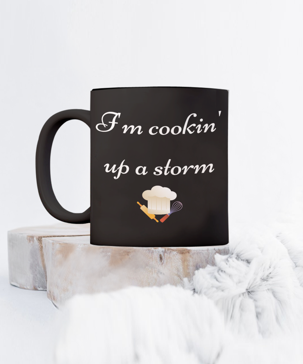 Start Your Morning with a Smile:  Discover Our Chef-Inspired Humorous Mugs!