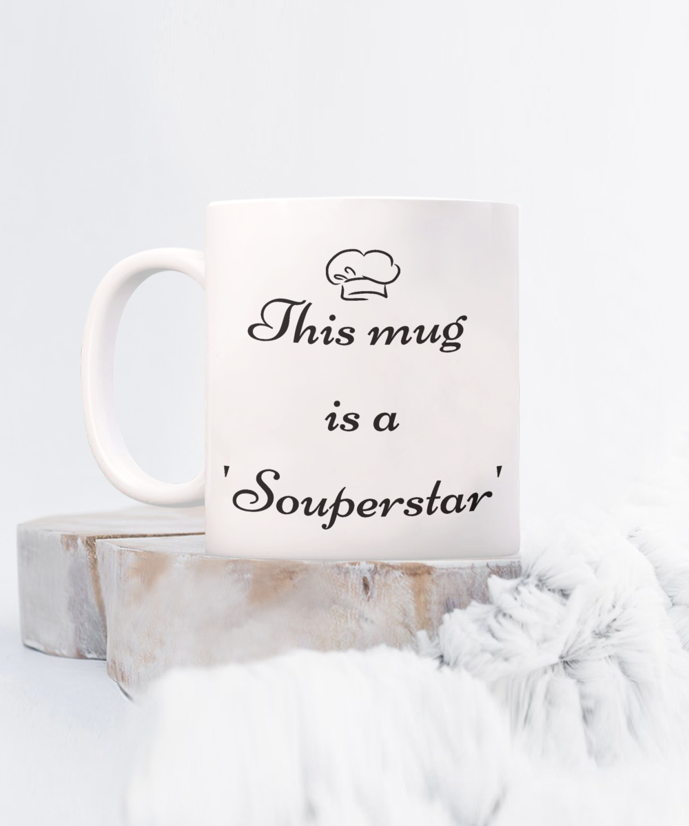 Start Your Morning with a Smile:  Discover Our Chef-Inspired Humorous Mugs!