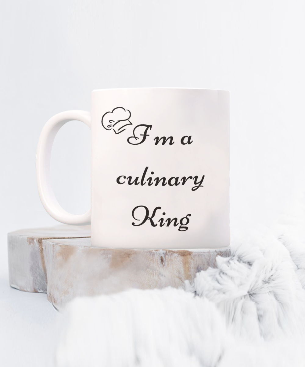 Start Your Morning with a Smile:  Discover Our Chef-Inspired Humorous Mugs!