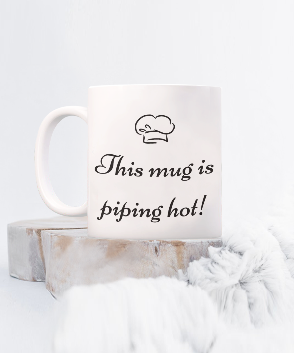 Start Your Morning with a Smile:  Discover Our Chef-Inspired Humorous Mugs!