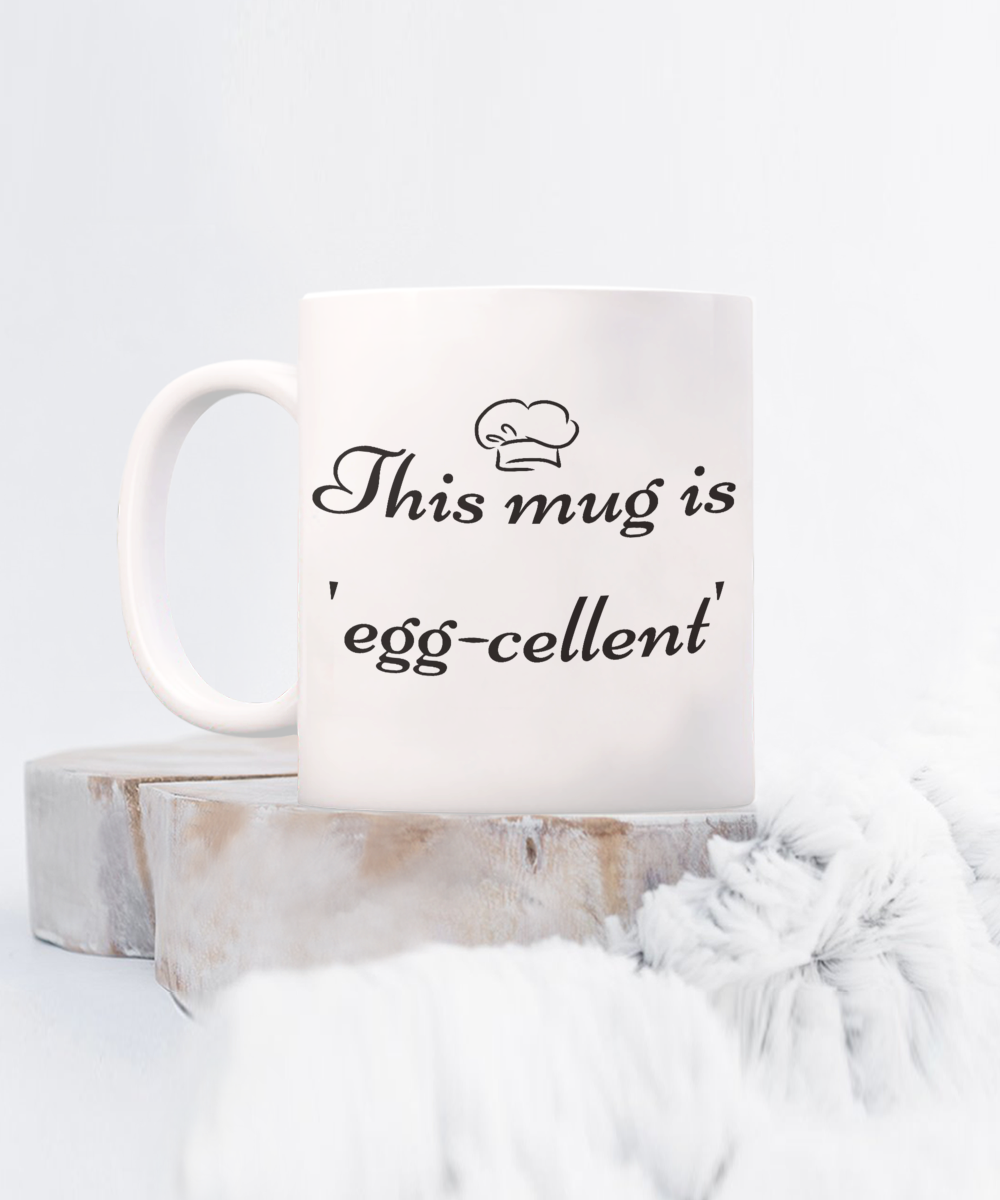 Start Your Morning with a Smile:  Discover Our Chef-Inspired Humorous Mugs!