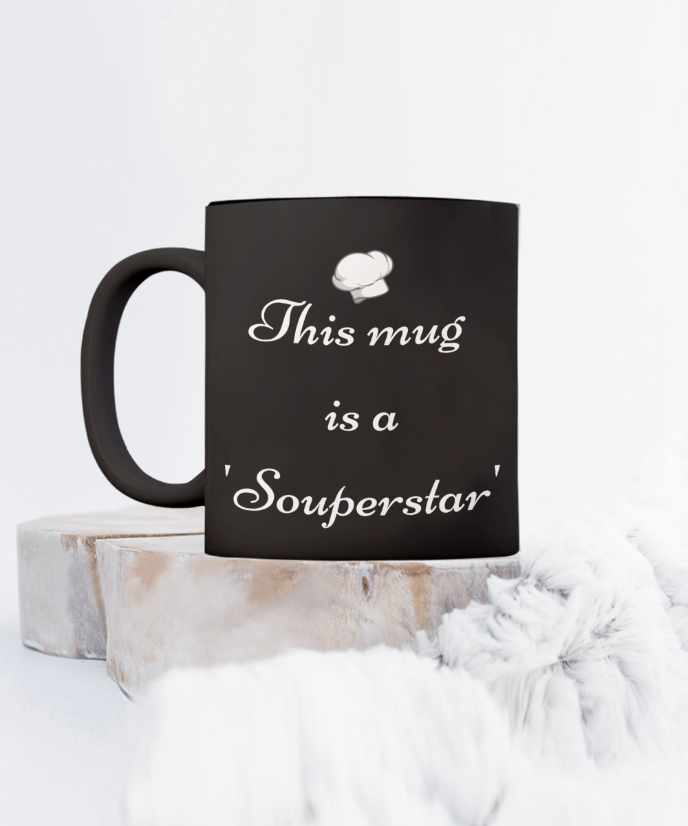 Start Your Morning with a Smile:  Discover Our Chef-Inspired Humorous Mugs!