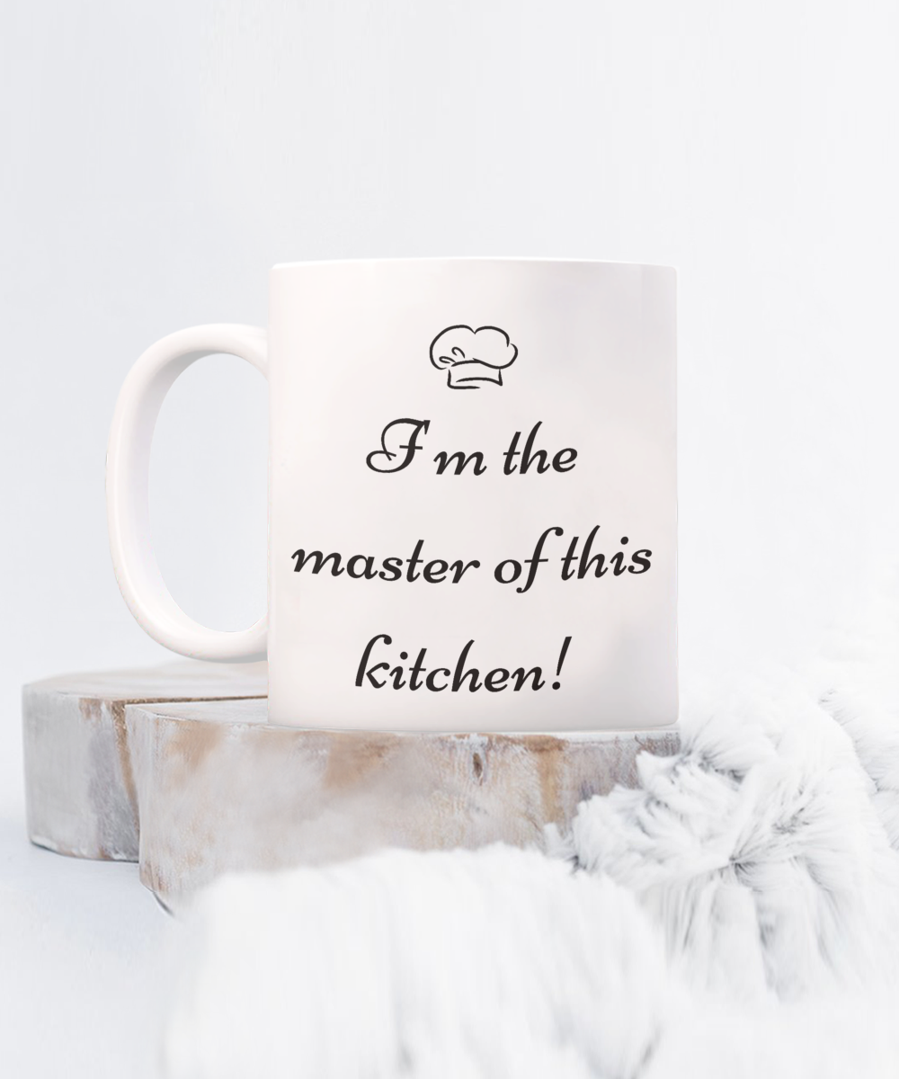 Start Your Morning with a Smile:  Discover Our Chef-Inspired Humorous Mugs!