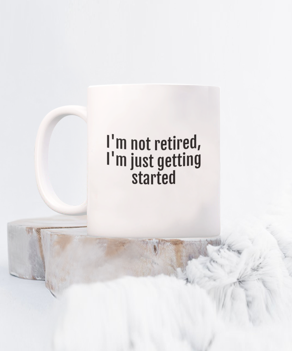 Cheers to Retirement:  Durable & Humorous Mugs for the Perfect Send-Off!