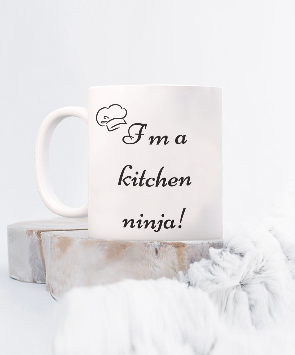 Start Your Morning with a Smile:  Discover Our Chef-Inspired Humorous Mugs!