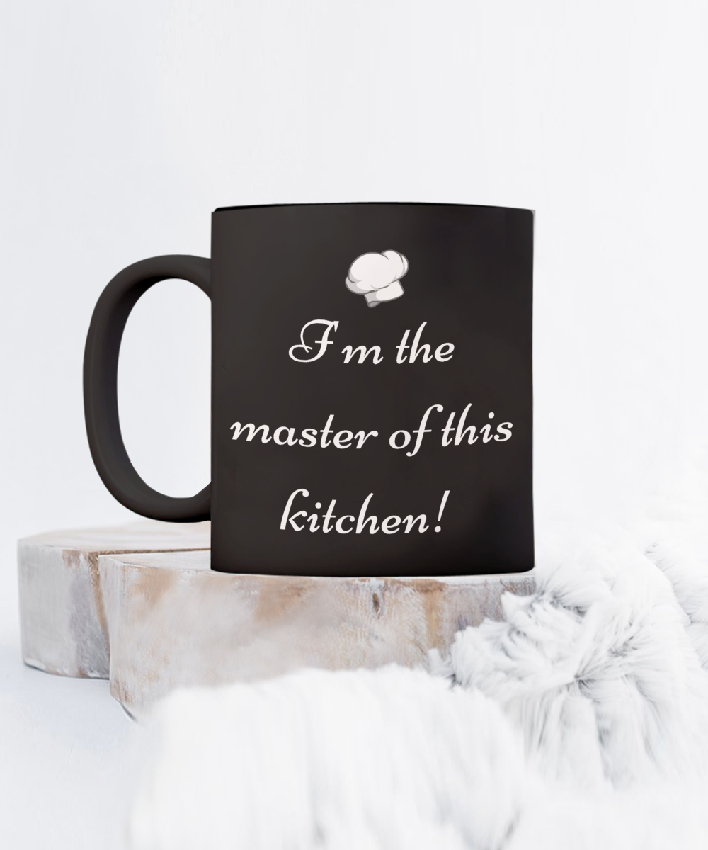 Start Your Morning with a Smile:  Discover Our Chef-Inspired Humorous Mugs!