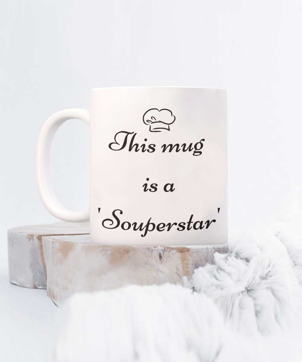 Start Your Morning with a Smile:  Discover Our Chef-Inspired Humorous Mugs!