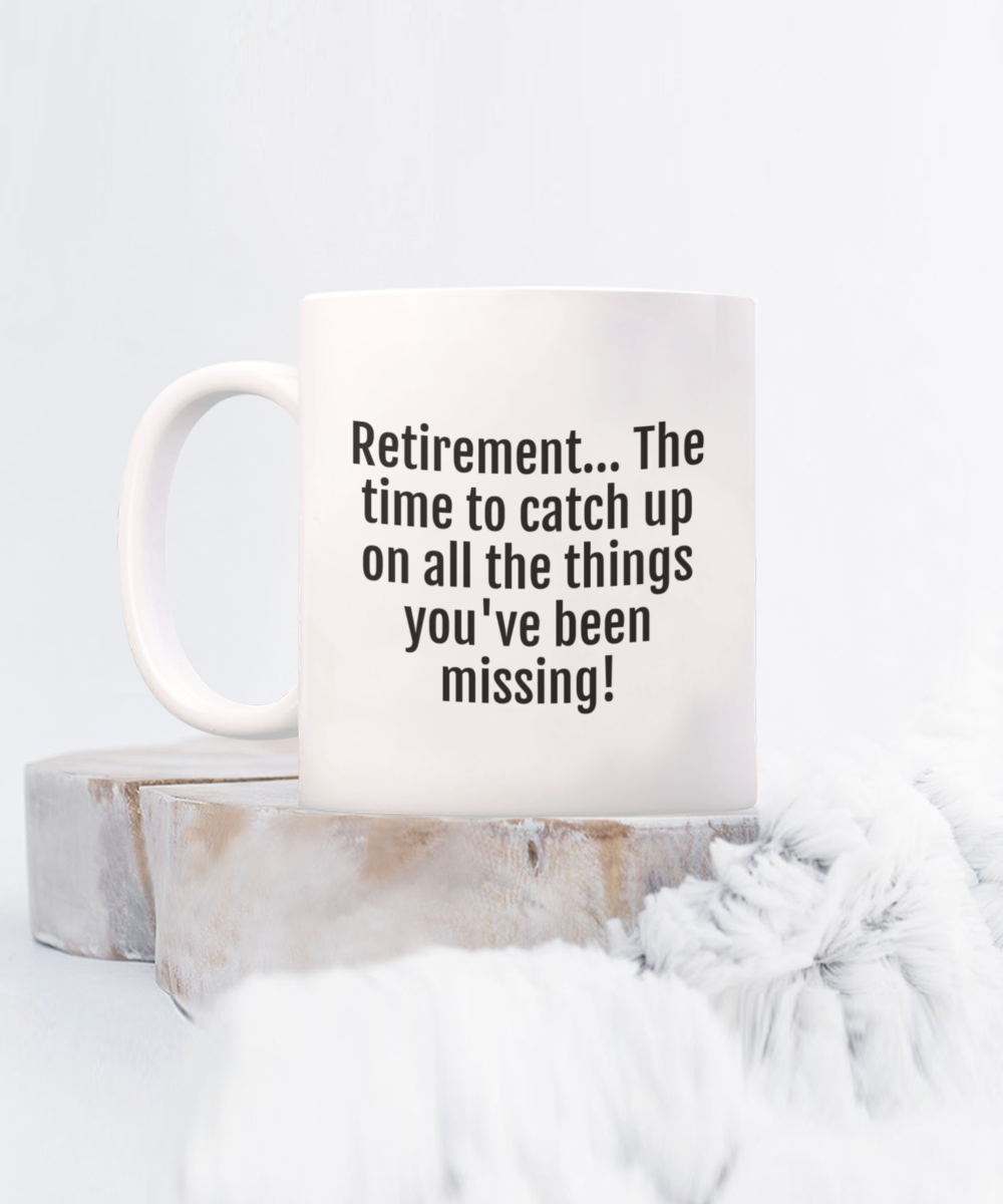 Cheers to Retirement:  Durable & Humorous Mugs for the Perfect Send-Off!