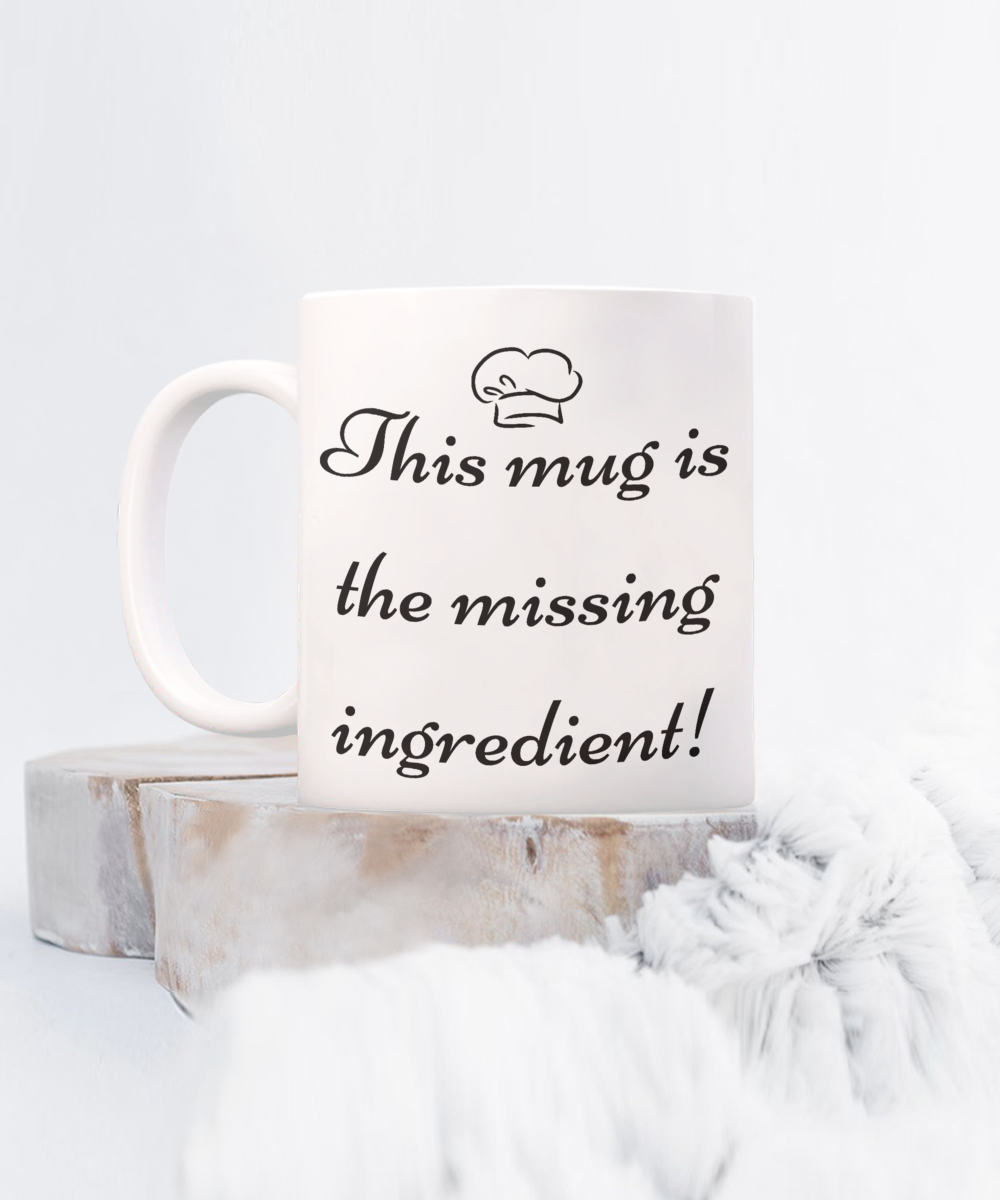 Start Your Morning with a Smile:  Discover Our Chef-Inspired Humorous Mugs!