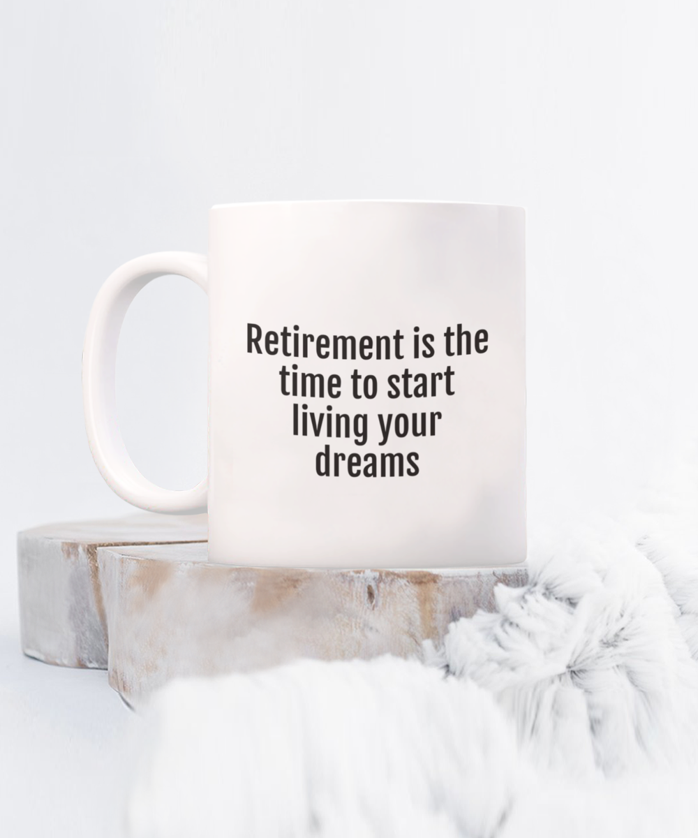 Cheers to Retirement:  Durable & Humorous Mugs for the Perfect Send-Off!