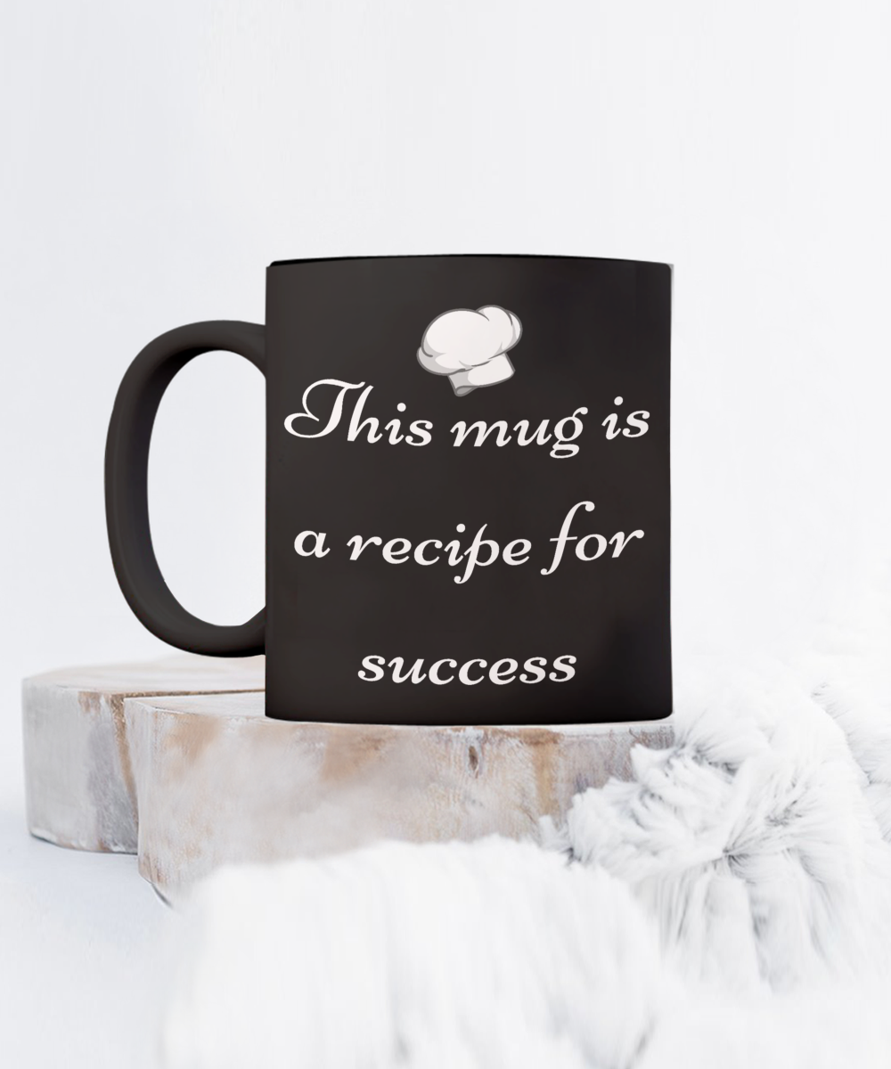 Start Your Morning with a Smile:  Discover Our Chef-Inspired Humorous Mugs!